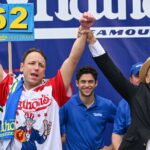 Joey Chestnut Wins 16th Nathan's Hot Dog Eating Contest