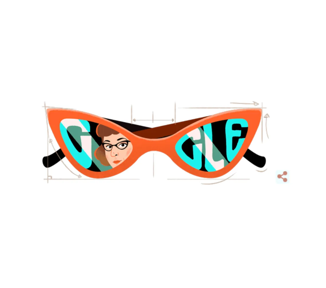 Google Doodle Honors Harlequin Frame Inventor Altina Schinasi